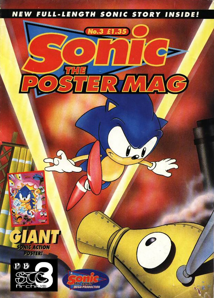 Sonic the Poster Mag - Issue #03 Comic cover page